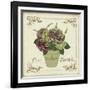 JP3022-Fleur Hortensia-Jean Plout-Framed Giclee Print