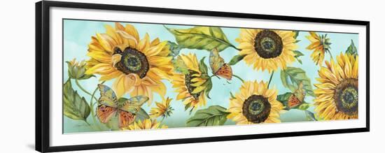 JP3027-C-Sunflower Garden-Jean Plout-Framed Giclee Print