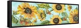 JP3027-C-Sunflower Garden-Jean Plout-Framed Stretched Canvas