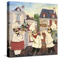 JP3042-Italian Chefs-Jean Plout-Stretched Canvas