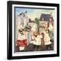 JP3042-Italian Chefs-Jean Plout-Framed Giclee Print