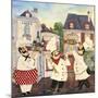 JP3042-Italian Chefs-Jean Plout-Mounted Giclee Print