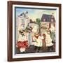 JP3042-Italian Chefs-Jean Plout-Framed Giclee Print