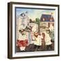 JP3042-Italian Chefs-Jean Plout-Framed Giclee Print