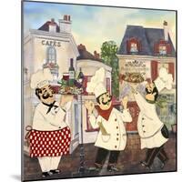 JP3042-Italian Chefs-Jean Plout-Mounted Giclee Print