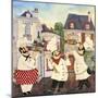 JP3042-Italian Chefs-Jean Plout-Mounted Giclee Print