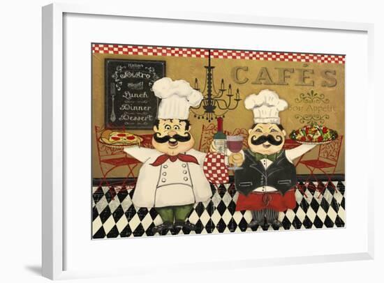 JP3045-Italian ChefsB-Jean Plout-Framed Giclee Print