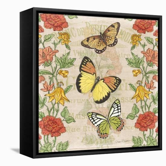 JP3069-Jardin De Luxe-Jean Plout-Framed Stretched Canvas