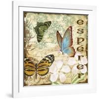 JP3076-Inspirational Butterflies-Jean Plout-Framed Giclee Print