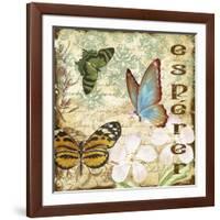 JP3076-Inspirational Butterflies-Jean Plout-Framed Giclee Print