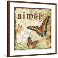 JP3079-Inspirational Butterflies-Jean Plout-Framed Giclee Print