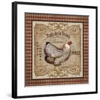 JP3089-Old World Poule-Jean Plout-Framed Giclee Print