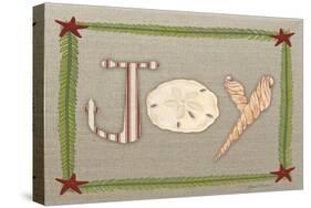 JP3175-Beachy Christmas-Joy-Jean Plout-Stretched Canvas