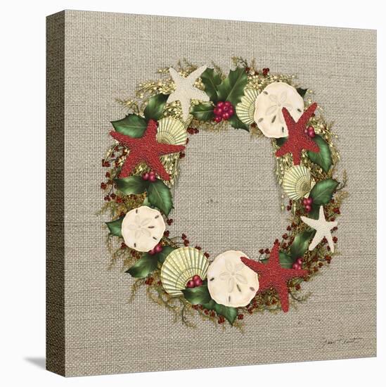 JP3180-Beachy Christmas-Jean Plout-Stretched Canvas