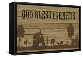 JP3219-Farm Life-Jean Plout-Framed Stretched Canvas