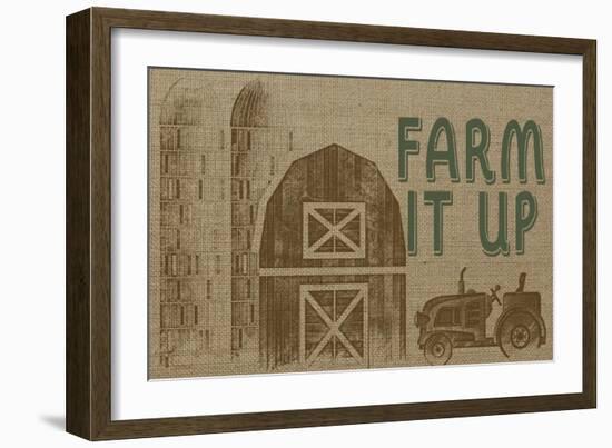 JP3235-Farm Life-Jean Plout-Framed Giclee Print