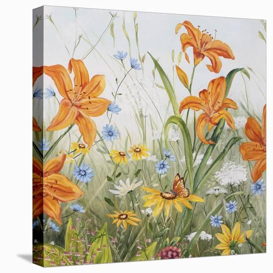 JP3253-Wildflowers-Jean Plout-Stretched Canvas