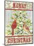 JP3304-Christmas Birds-Jean Plout-Mounted Premium Giclee Print