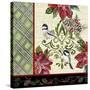 JP3311-Chickadee Holiday-Jean Plout-Stretched Canvas