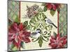 JP3312-Chickadee Holiday-Jean Plout-Mounted Giclee Print
