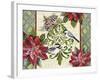 JP3312-Chickadee Holiday-Jean Plout-Framed Giclee Print