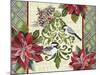 JP3312-Chickadee Holiday-Jean Plout-Mounted Giclee Print