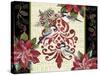 JP3313-Chickadee Holiday-Jean Plout-Stretched Canvas