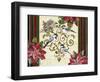 JP3314-Chickadee Holiday-Jean Plout-Framed Giclee Print