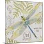 JP3418-Botanical Dragonfly-Jean Plout-Mounted Giclee Print