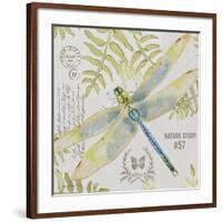 JP3418-Botanical Dragonfly-Jean Plout-Framed Giclee Print