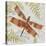 JP3420-Botanical Dragonfly-Jean Plout-Stretched Canvas