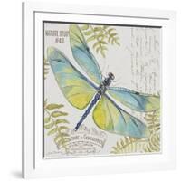 JP3423-B-Botanical Dragonfly-Jean Plout-Framed Giclee Print