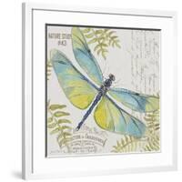 JP3423-B-Botanical Dragonfly-Jean Plout-Framed Giclee Print