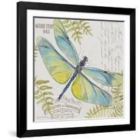 JP3423-B-Botanical Dragonfly-Jean Plout-Framed Giclee Print