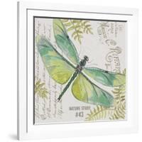 JP3424-B-Botanical Dragonfly-Jean Plout-Framed Giclee Print