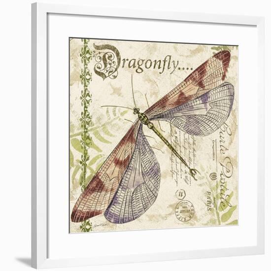 JP3431-Dragonfly Daydreams-Jean Plout-Framed Giclee Print