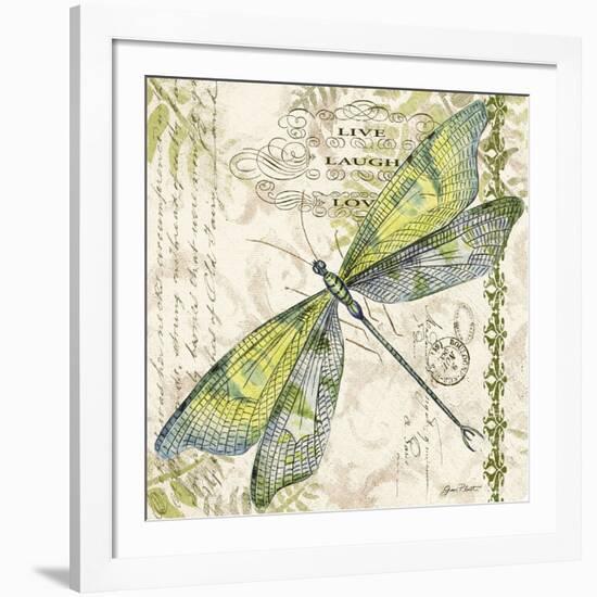 JP3432-Dragonfly Daydreams-Jean Plout-Framed Giclee Print