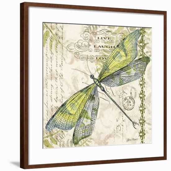 JP3432-Dragonfly Daydreams-Jean Plout-Framed Giclee Print