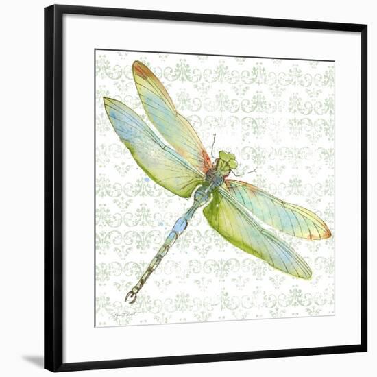 JP3436-Dragonfly Bliss-Jean Plout-Framed Giclee Print