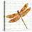 JP3437-Dragonfly Bliss-Jean Plout-Stretched Canvas