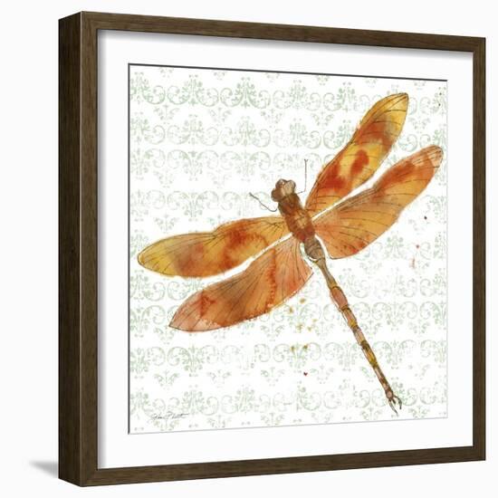 JP3437-Dragonfly Bliss-Jean Plout-Framed Giclee Print