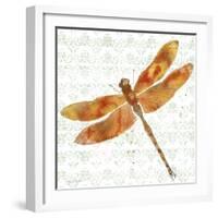 JP3437-Dragonfly Bliss-Jean Plout-Framed Giclee Print