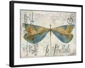 JP3450-Lovely Dragonfly-Jean Plout-Framed Giclee Print