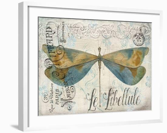 JP3450-Lovely Dragonfly-Jean Plout-Framed Giclee Print