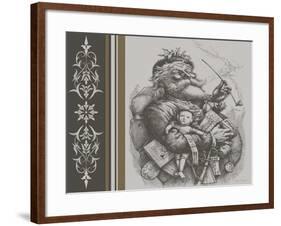 JP3478-Winter Lodge-Jean Plout-Framed Giclee Print