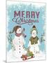 JP3537-Merry Christmas-Jean Plout-Mounted Premium Giclee Print