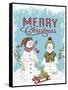 JP3537-Merry Christmas-Jean Plout-Framed Stretched Canvas