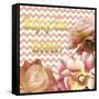 JP3599-Enjoy the Roses-Jean Plout-Framed Stretched Canvas