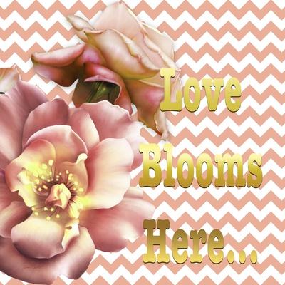 'JP3600Love Blooms Here' Giclee Print Jean Plout
