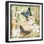 JP3631_Inspirational Butterflies-love-Jean Plout-Framed Giclee Print